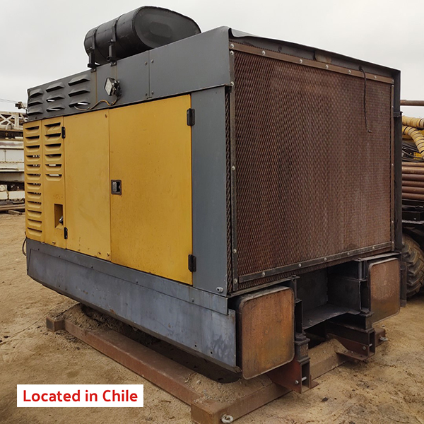 atlas copco xrvs 476 short air compressor