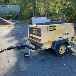 Atlas Copco XAS 65, incoming