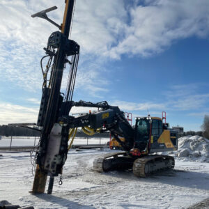 Volvo EC250-D7 Piling rig