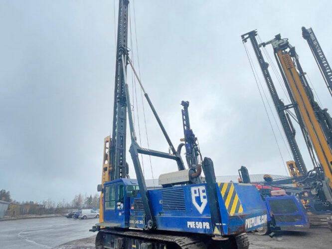 PVE 50 PR, Piling rig