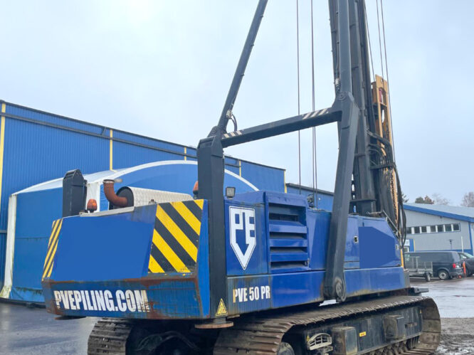 PVE 50 PR, Piling rig