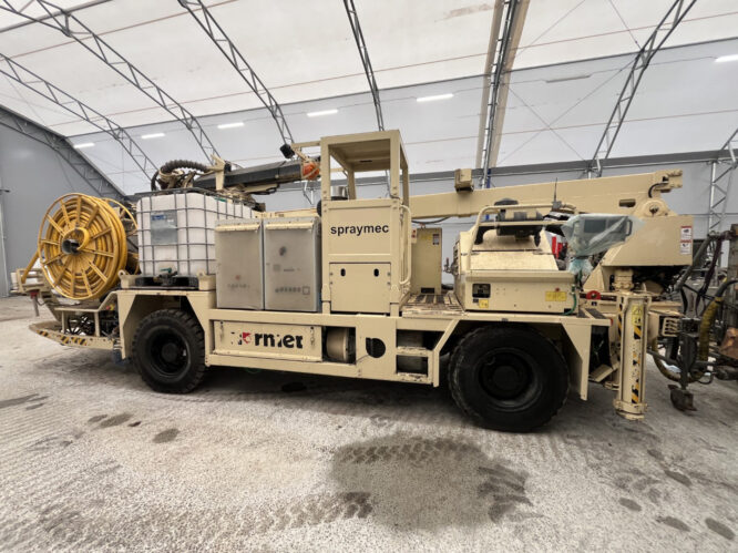 Normet Spraymec 8100 VC, 2011